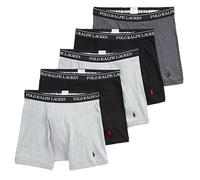 Polo Ralph Lauren Herren 5 Pack Classic Fit Cotton Boxer Briefs 5er-Pack Boxershorts aus Baumwolle mit klassischer Passform (1er Pack)
