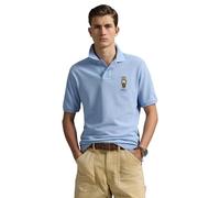 Polo Ralph Lauren Herren Classic Fit Bear Mesh Poloshirt, Sp25 Chmbry Blu Beach Shp Bear, XX-Large