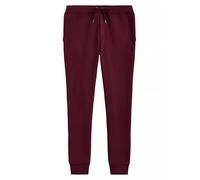 Polo Ralph Lauren Herren Double Kint Jogger Pants (L, WineRed) (Herbst/Winter 2022) Rotwein