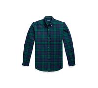 Polo Ralph Lauren Herren Flanellhemd Custom Fit, marine, Gr. XXL