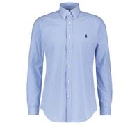 Polo Ralph Lauren Herren Freizeithemd Langarm, bleu/weiß, Gr. L