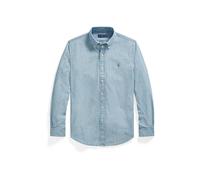 Polo Ralph Lauren Custom Fit Shirt Chambray Washed Blau M