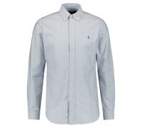 Polo Ralph Lauren Herren Hemd Modern Fit, weiss / blau, Gr. XL