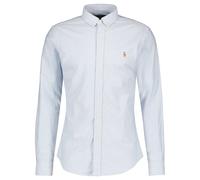 Polo Ralph Lauren Herren Hemd "Slim Fit" Langarm, blue, Gr. XL