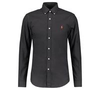 Polo Ralph Lauren Slim Fit Garment Dyed Oxford Shirt Polo Black XL