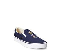 Polo Ralph Lauren Herren Keaton Polo Bear Slip-on Sneaker, Navy, 44.5 EU