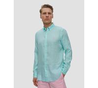 Polo Ralph Lauren Herren-leinenhemd In Blau 710966294-440 Grün;Blau XXL