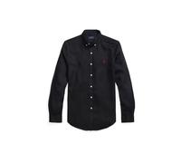 Polo Ralph Lauren Herren Leinenhemd mit Button-down-Kragen, schwarz, Gr. M