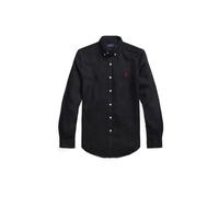 Polo Ralph Lauren Herren Leinenhemd mit Button-down-Kragen, schwarz, Gr. XL