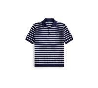 Polo Ralph Lauren Herren Poloshirt aus Leinenmischung, navy, Gr. XL
