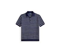 Polo Ralph Lauren Herren Poloshirt aus Leinenmischung, navy, Gr. XXL
