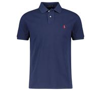 Polo Ralph Lauren Herren Poloshirt Custom Slim Fit Kurzarm, marine, Gr. L
