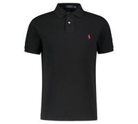 Polo Ralph Lauren Herren Poloshirt Custom Slim Fit Kurzarm, schwarz, Gr. XL