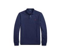 Polo Ralph Lauren Herren Poloshirt Custom Slim Fit Langarm, navy, Gr. M