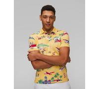 Polo Ralph Lauren Herren-poloshirt In Gelb 710963485-700 Gelb;Print M