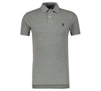 Polo Ralph Lauren Herren Poloshirt Slim Fit Kurzarm, grau, Gr. S