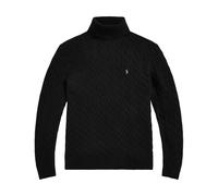 Polo Ralph Lauren Herren Rollkragenpullover mit Kaschmir, schwarz, Gr. L