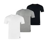 Ralph Lauren Slim Fit T-Shirt grau/weiß/schwarz (3er-Pack) - XXL