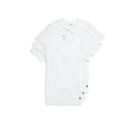 Polo Ralph Lauren Herren Slim Fit Cotton Crew Tee Unterhemd, Weiß, X-Klein (3er Pack)