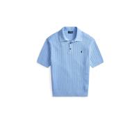 Polo Ralph Lauren Herren Strickpolo, blau, Gr. XL