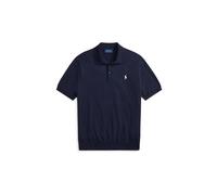 Polo Ralph Lauren Herren Strickpoloshirt aus Baumwolle, navy, Gr. L