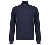 Polo Ralph Lauren Herren Strickpullover aus Baumwolle mit Troyerkragen, marine, Gr. XXL