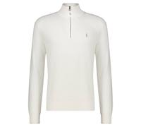 Polo Ralph Lauren Herren Strickpullover aus Baumwolle mit Troyerkragen, weiß, Gr. XL