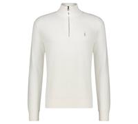 Polo Ralph Lauren Herren Strickpullover aus Baumwolle mit Troyerkragen, weiß, Gr. XXL