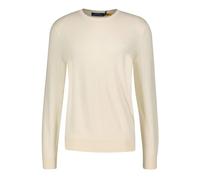 Polo Ralph Lauren Herren Strickpullover aus Baumwolle und Kaschmir, creme, Gr. XL
