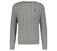 Polo Ralph Lauren - Bekleidung Pull torsadé en coton - Grau - Größe XXL