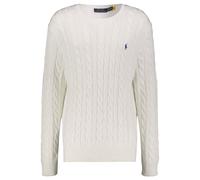 Polo Ralph Lauren Cotton Cable Pullover White Weiß XL