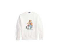 Polo Ralph Lauren Herren Sweatshirt mit Polo Bear, weiss, Gr. S