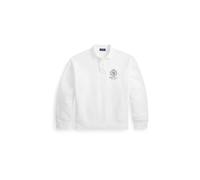 Polo Ralph Lauren Herren Sweatshirt mit Polokragen, weiss, Gr. XXL