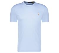 Polo Ralph Lauren Herren T-Shirt Custom Slim Fit, bleu, Gr. M