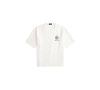 Polo Ralph Lauren Herren T-Shirt mit Polo-Wappen, weiss, Gr. M