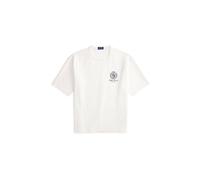 Polo Ralph Lauren Herren T-Shirt mit Polo-Wappen, weiss, Gr. S