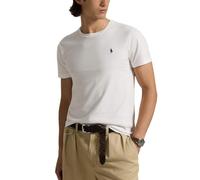 Polo Ralph Lauren Herren-T-Shirt Custom Slim Fit Weiß Größe S
