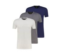 Slim-Fit Rundhalsshirts im 3er-Pack XL Multi