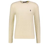 Polo Ralph Lauren Herren Wollpullover mit Kaschmir, creme, Gr. M