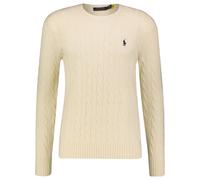 Polo Ralph Lauren Herren Wollpullover mit Kaschmir, creme, Gr. XL