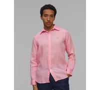 Polo Ralph Lauren Herrenhemd Aus Leinen In Pink 710966294-650 Pink XL