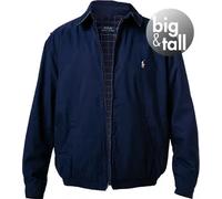 Polo Ralph Lauren Jacken Herren Umlegekragen Mikrofaser blau, 4XL