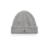 Polo Ralph Lauren Kaschmir-Strickmütze, grau, Einheitsgröße