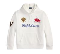 Polo Ralph Lauren Magic Fleece Logo Hoodie White Weiß XL