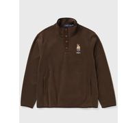 Polo Ralph Lauren Fleece Pullover Sweatshirt Luggage Brown Braun M