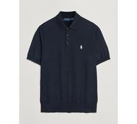 Polo Ralph Lauren Knitted Short Sleeve Polo Hunter Navy Blau S