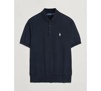 Polo Ralph Lauren Knitted Short Sleeve Polo Hunter Navy Blau XXL