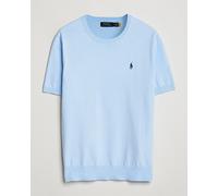 Polo Ralph Lauren Knitted Short Sleeve T-Shirt Office Blue Blau M