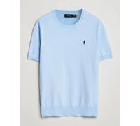 Polo Ralph Lauren Knitted Short Sleeve T-Shirt Office Blue Blau S