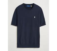 Polo Ralph Lauren Knitted Short Sleeve Tee Hunter Navy Blau L